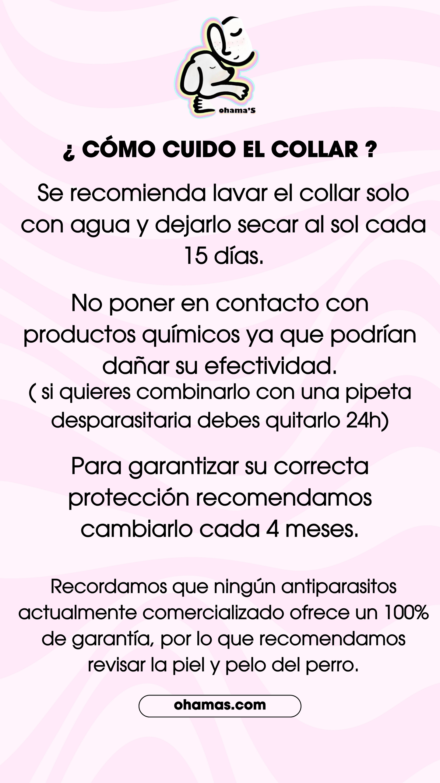 pack ahorro pulsera + collar antiparasitario natural