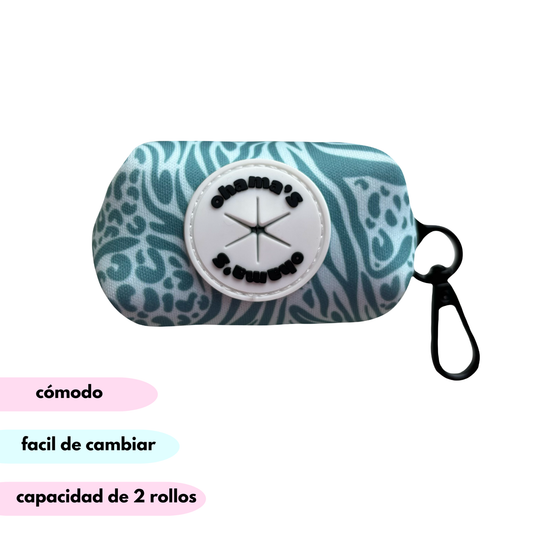 porta bolsas animal print