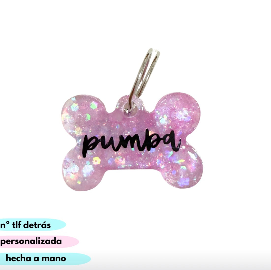 chapa pink hueso